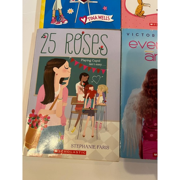 Lot 4 Young Girl Chapter Books Scholastic Tina Wells Kimberly Holt Tween - Picture 3 of 10
